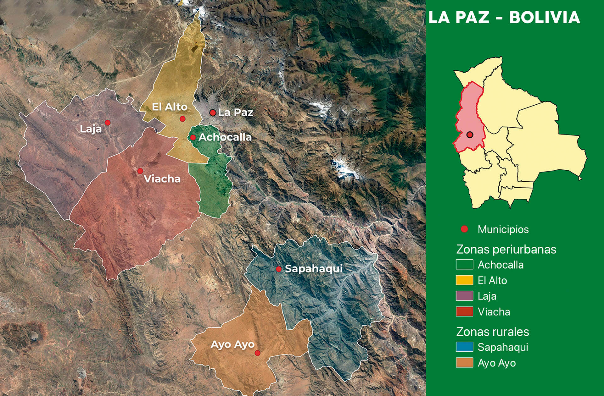 Mapa de acción Bolivia