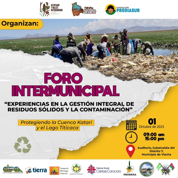 Foro Intermunicipal “Experiencias en la Gestión Integral de Residuos Sólidos y la Contaminación"