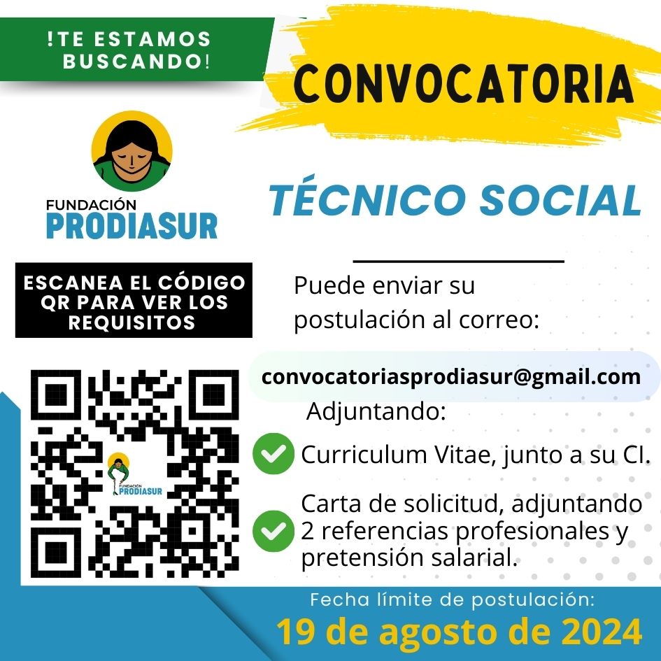 CONVOCATORIA DE PERSONAL