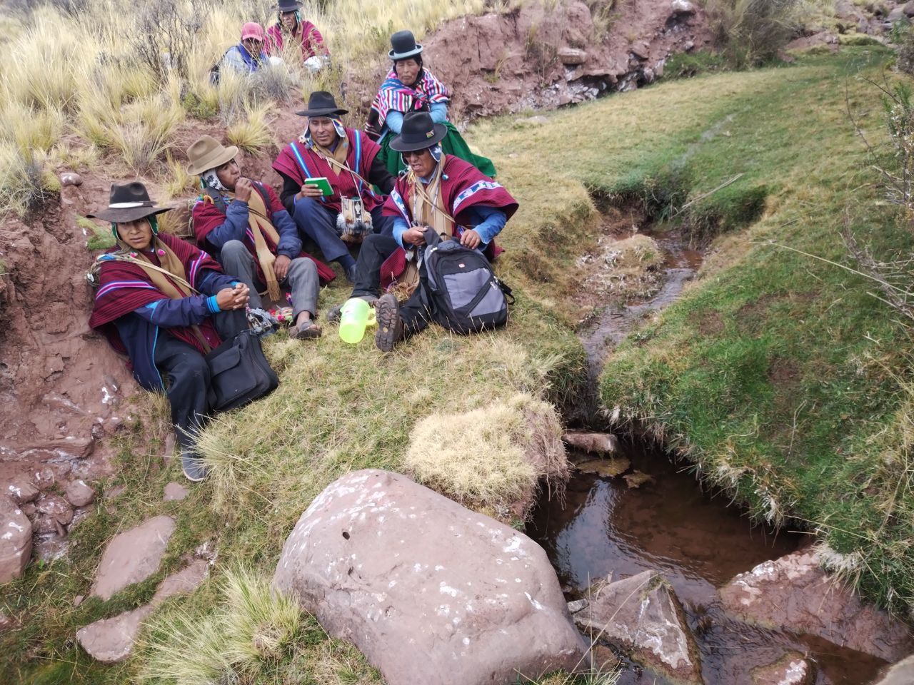 Reconocimiento participativo de zonas de recarga hídrica en comunidades originarias del municipio de Laja.